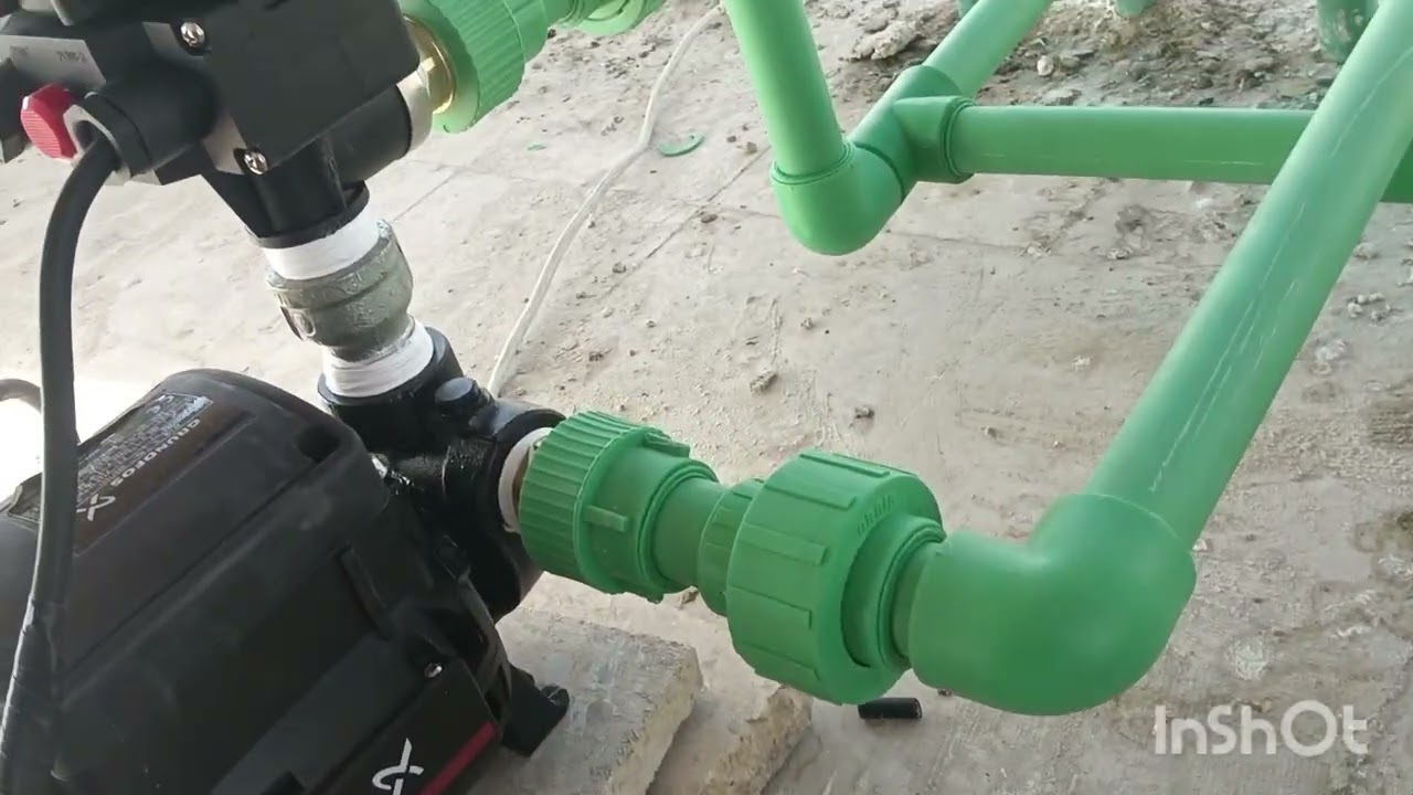 How to install Water pump pressure Grundfos