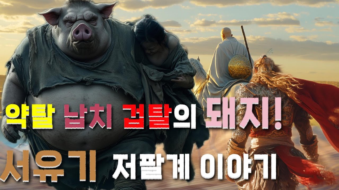 서유기 저팔계가 천계에서 인간계로 내려와 손오공의 일행과 여행을 시작하게된 이야기