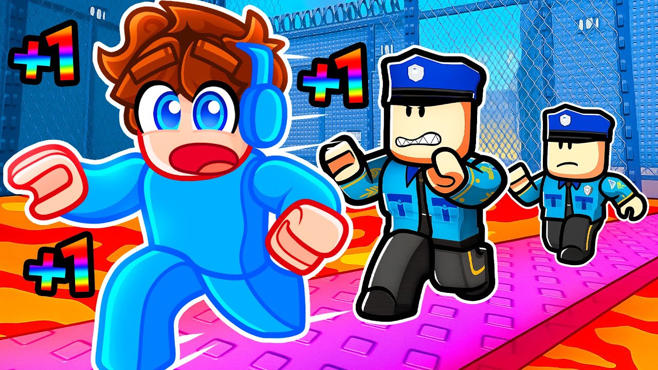 Každá Sekunda +1 RYCHLOST Abych Utekl z VĚZENÍ v Robloxu!