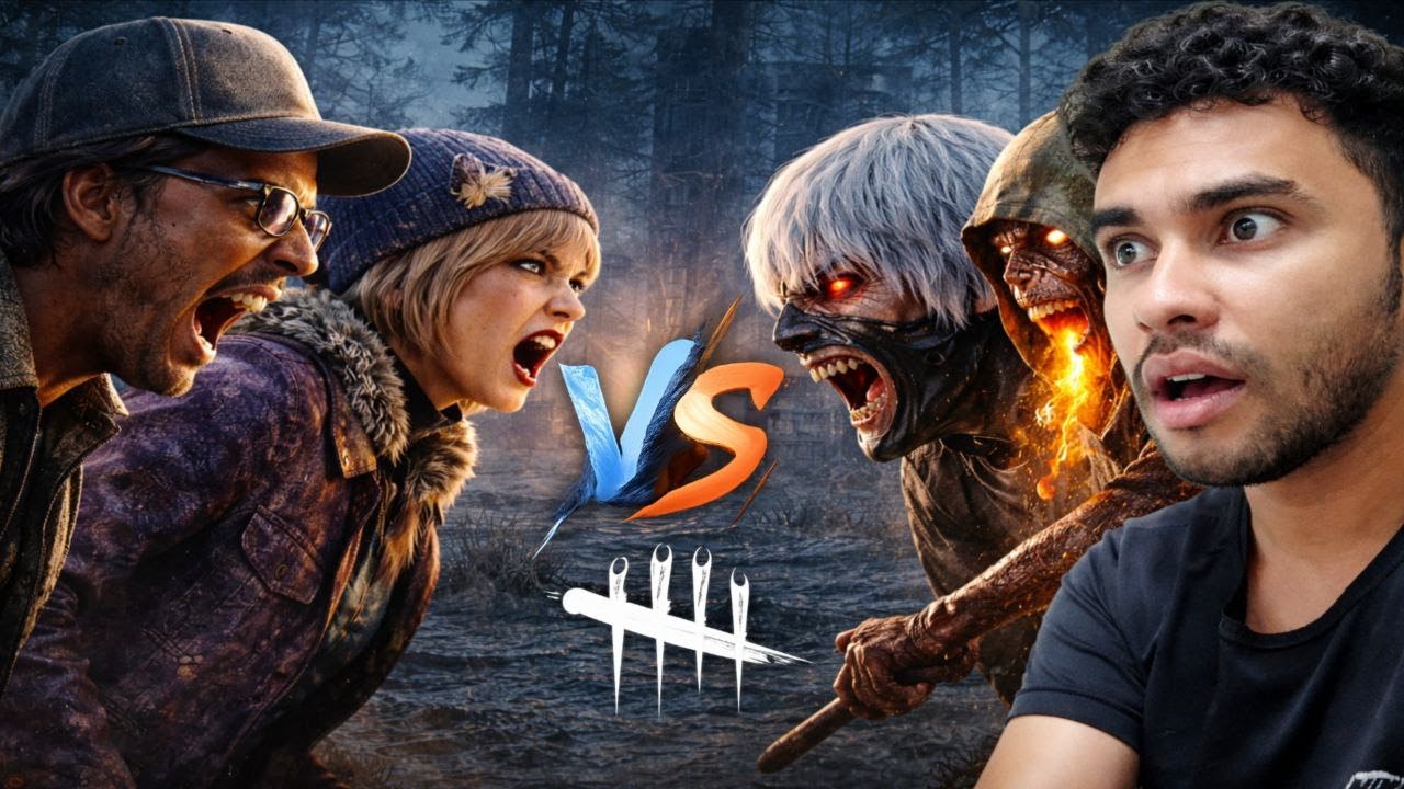 CONFRONTO AO VIVO JOSÉ MARQUES DBD — PARTIDAS ÉPICAS! DEAD BY DAYLIGHT