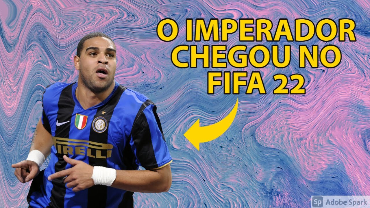 CRIEI ADRIANO IMPERADOR NO FIFA 22 - MODO CARREIRA