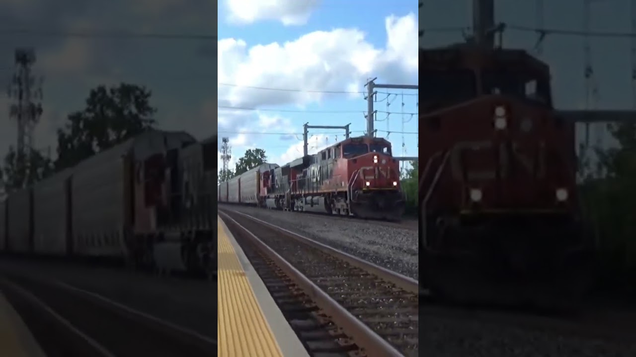CN Q116 lead by a CN GEVO #shorts #canadiannational