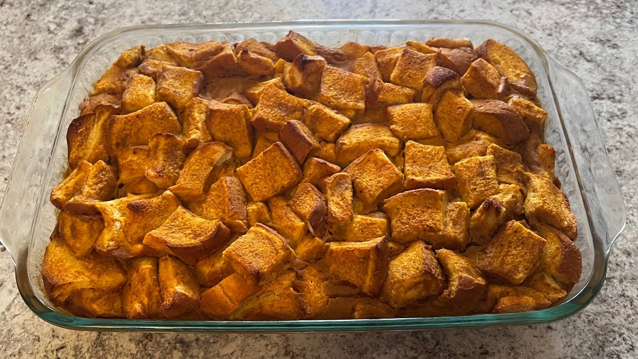 Pumpkin Bread Pudding