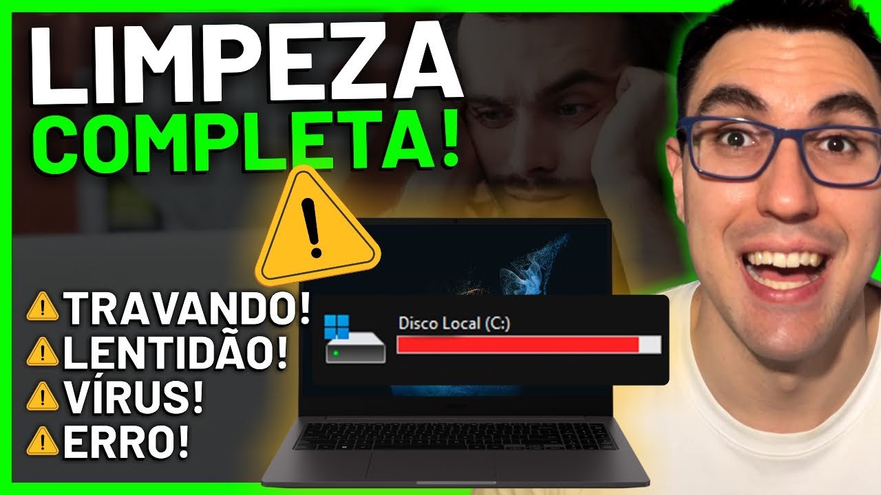 COMPUTADOR LENTO, TRAVANDO! LIMPEZA PROFUNDA E OTIMIZA&Ccedil;&Atilde;O | COMPUTADOR MUITO MAIS R&Aacute;PIDO! 2025