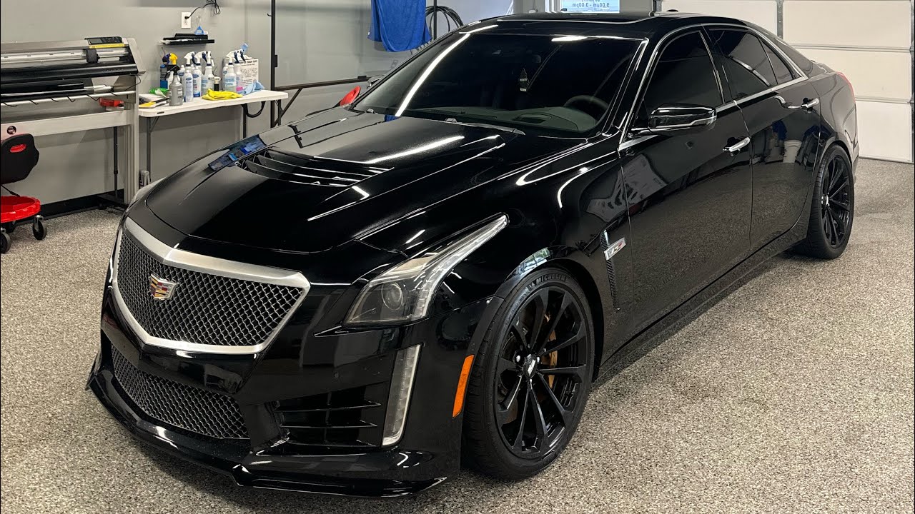 CADILLAC CTS-V V3 GETS LONG TUBE HEADERS !!!