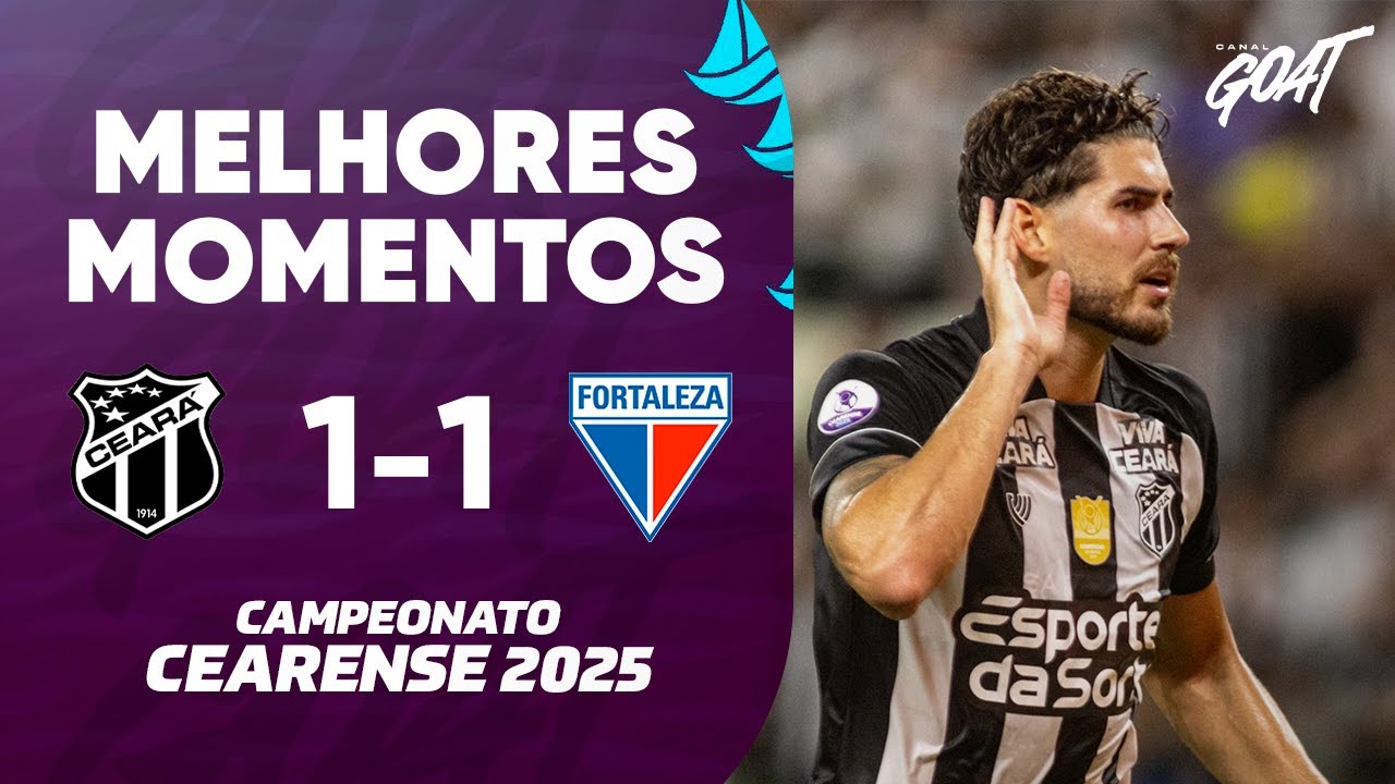 CEARÁ EMPATA COM FORTALEZA NO CLÁSSICO-REI E SE TORNA O MAIOR CAMPEÃO CEARENSE! | MELHORES MOMENTOS