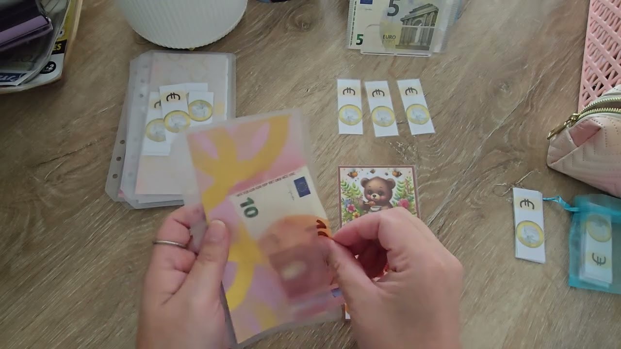 Mini 10, extra centjes verdelen, soort planning maken 🤣🤣