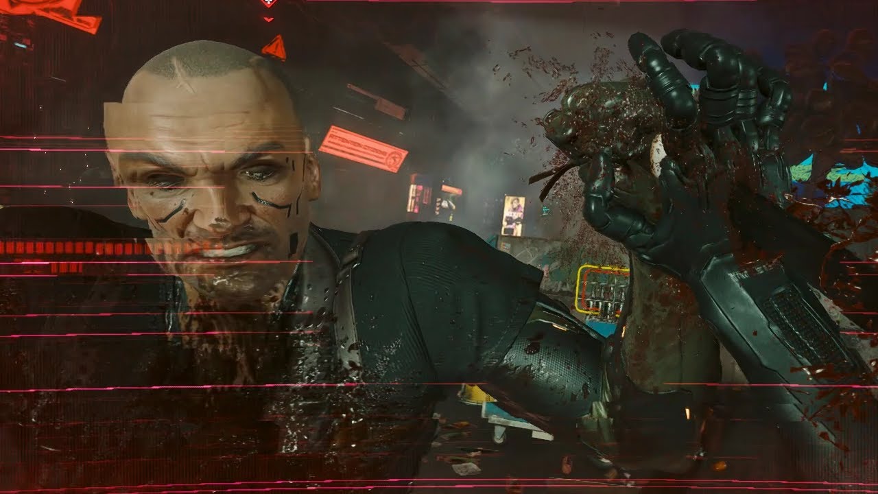 Бой с боссом Куртом Хансеном, Блейдами Богомолов и Сандевистаном &mdash; Cyberpunk2077 Phantom Liberty