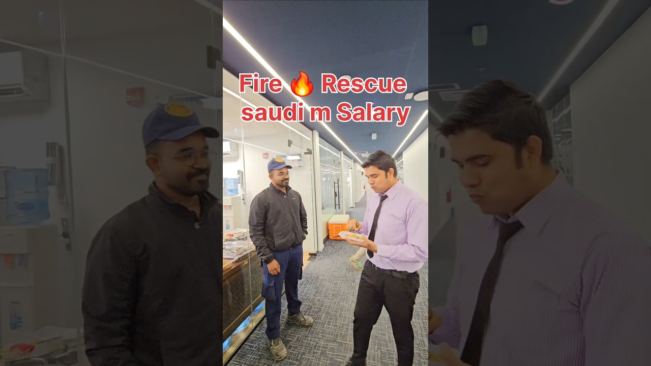 Fire Rescue Salary In Saudi |Fire Department Job on Demand In saudi Neom #youtubeshorts #shortsvideo