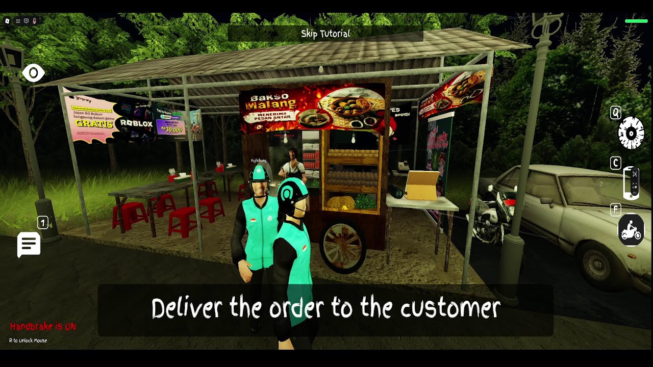 Roblox Bakso Malang  อิอิ
