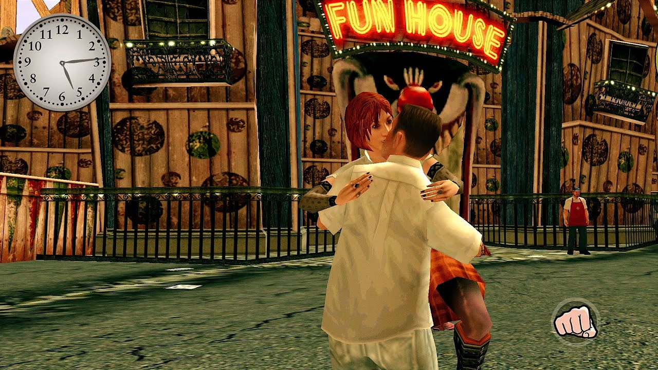 Jimmy Hopkins Kissing every girlfriend at carnival - Bully: Anniversary Edition