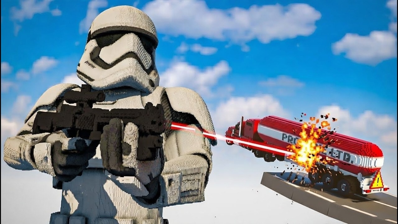 Cars vs Stormtrooper | Teardown
