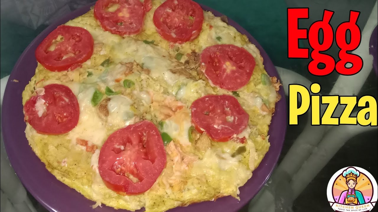 Egg Pizza||Egg Potato Pizza||Snack||Kitchen Queen 👑||Afsheen Vlogs||
