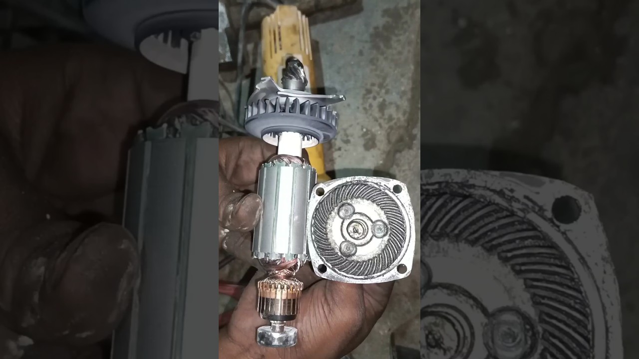 Angle Grinder Repair #short #video...How to repair angle grinder armature | Bosch gws 600 Angel