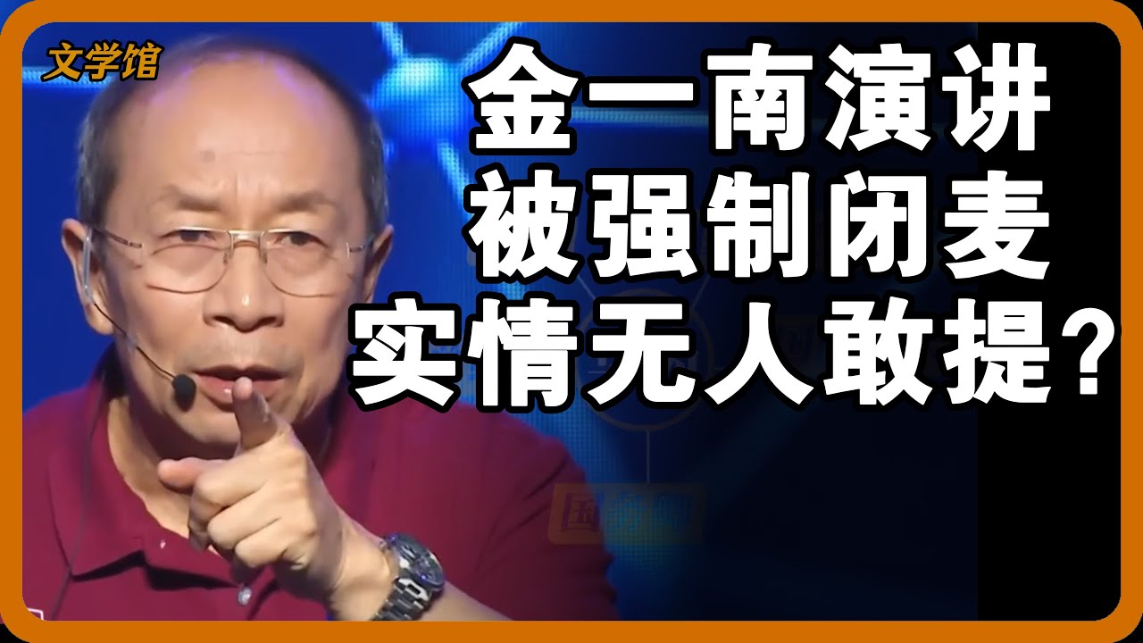金一南演讲多次被强行闭麦？实情连官方都要回避，90%的内容普通人根本没机会知道！#文明之旅 #馬未都 #儒家思想 #儒家 #羅振宇