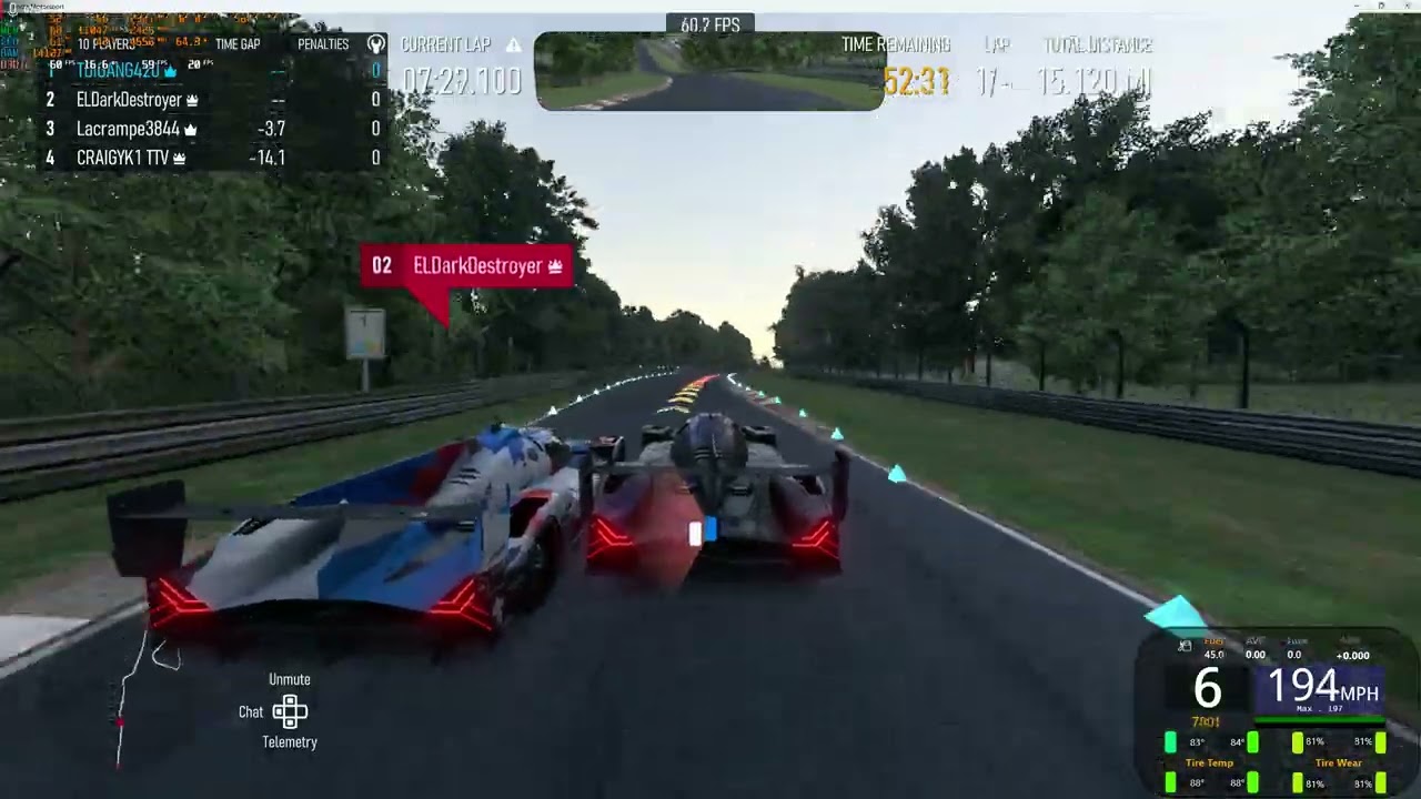 F.M Multiplayer | ENDURANCE | Nearly Ran Out Of Fuel On The Nurb