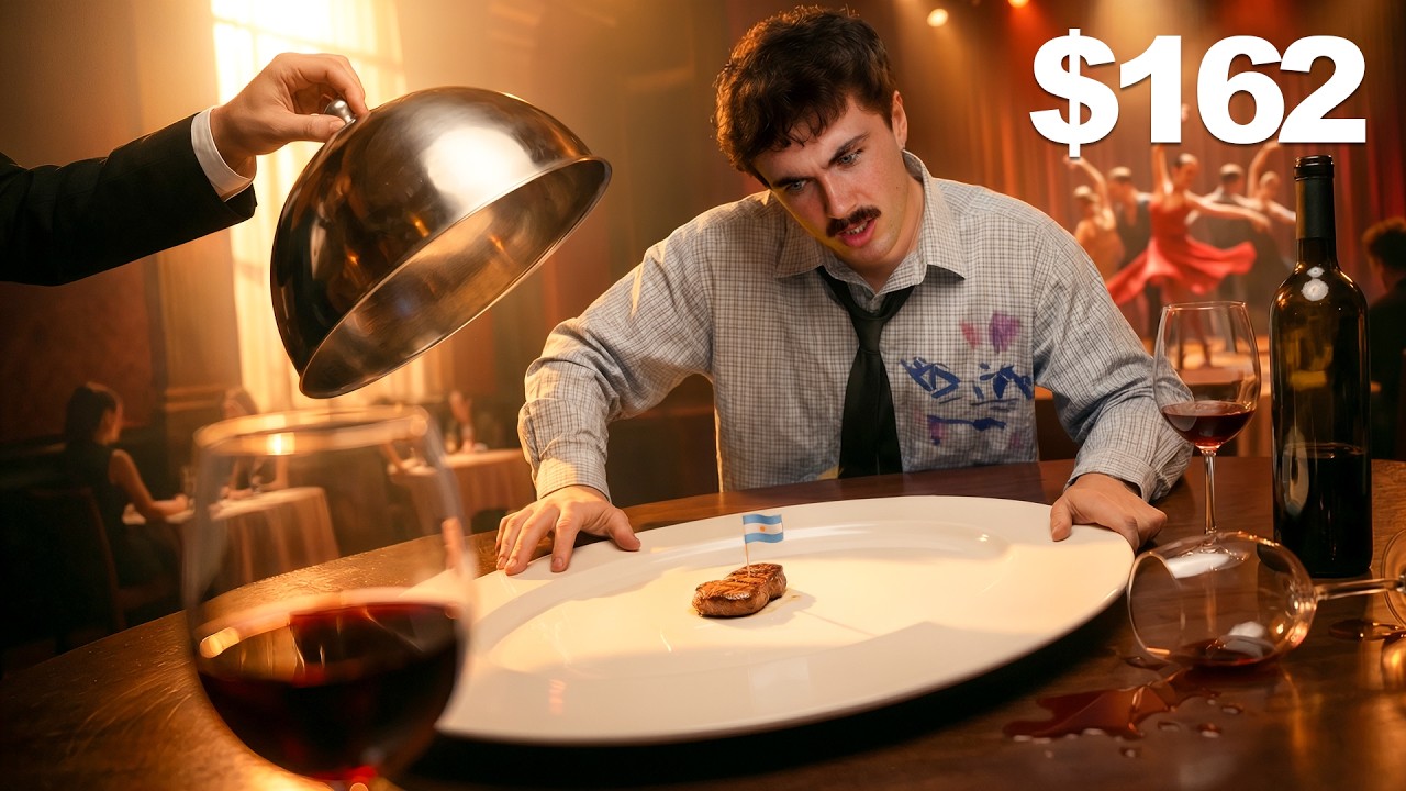 $1 Vs $100 Food In ARGENTINA!