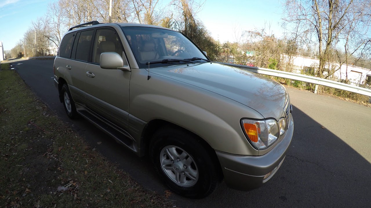 4K Review 1999 Lexus LX470 Virtual Test-Drive & Walk-around