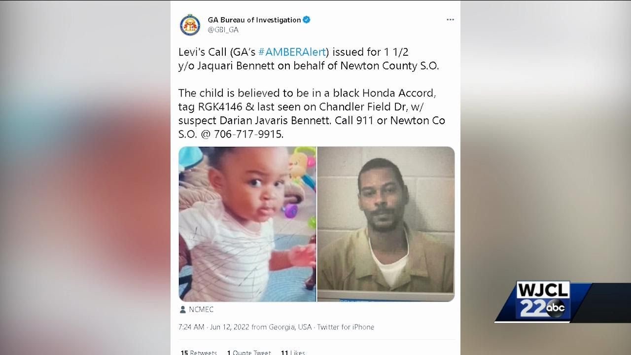 Amber Alert ends in infant death