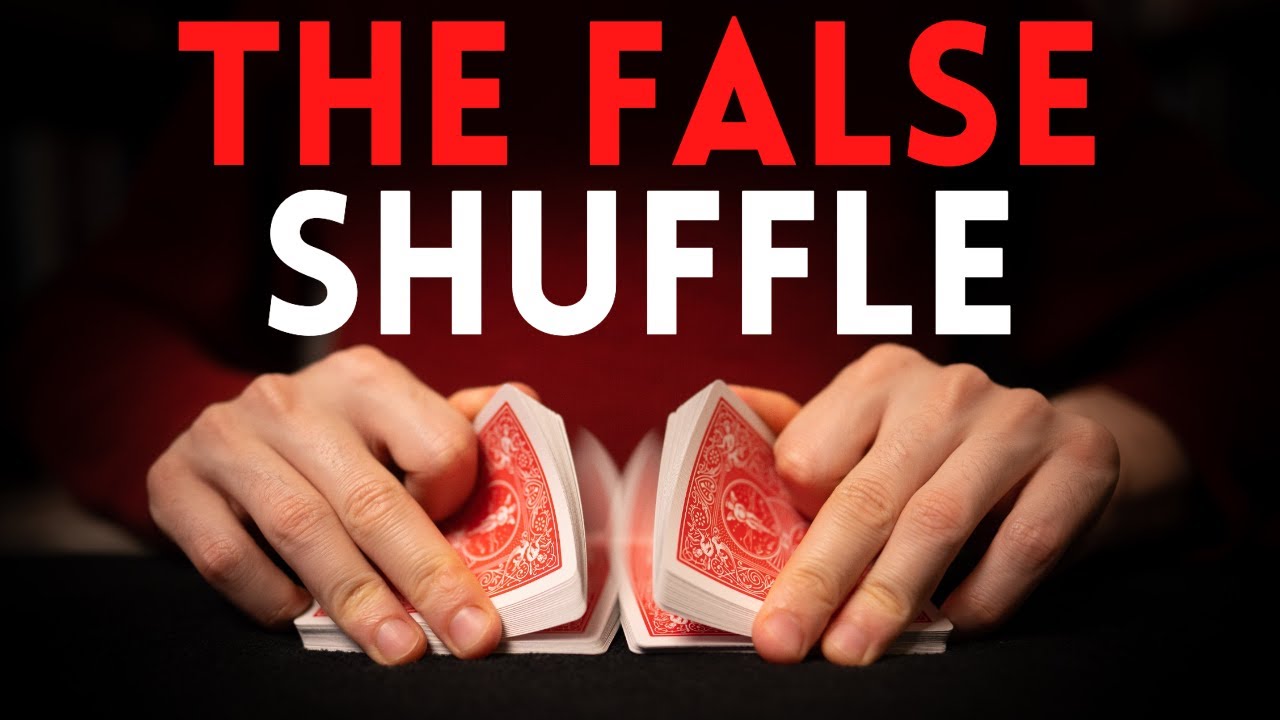 How to Cheat at Cards: The False Shuffle