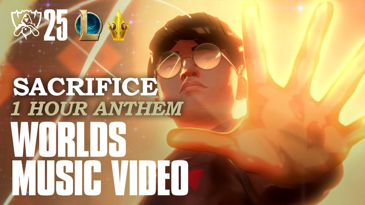 [1 HOUR] Sacrifice ft. G.E.M. (鄧紫棋) (Official Music Video) | League of Legends Worlds 2025 Anthem