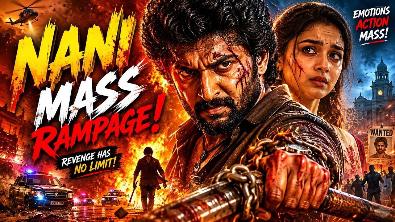 Nani Blockbuster Action Thriller Movie in Telugu | Keerthy Suresh | Full HD Movie