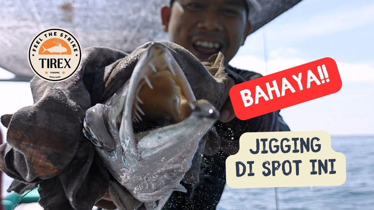 Mancing Jigging di Spot Grati Pasuruan || Full Strike ikan Ganas #fishing