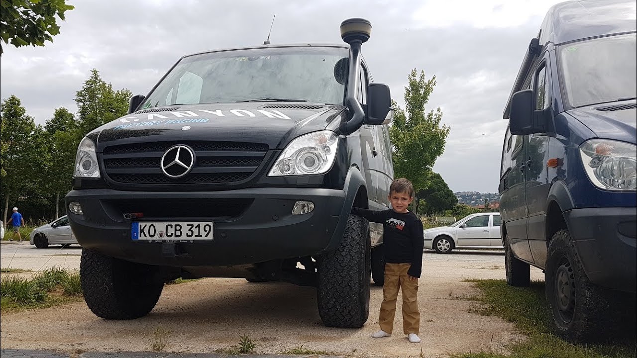 Sprinter 4x4 Iglhaut Extreme Canyon Bikes.