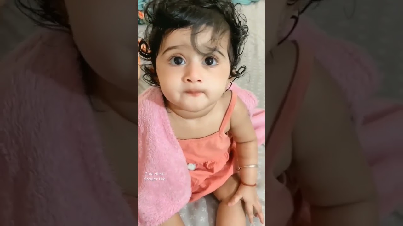 Cutest baby girl &hearts;️&hearts;️ #cutebaby #babygirl #shorts #ytshorts #baby