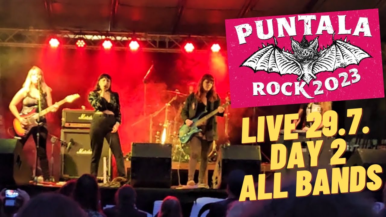 Puntala-Rock 2023 29.7. Live Day 2 - All Bands