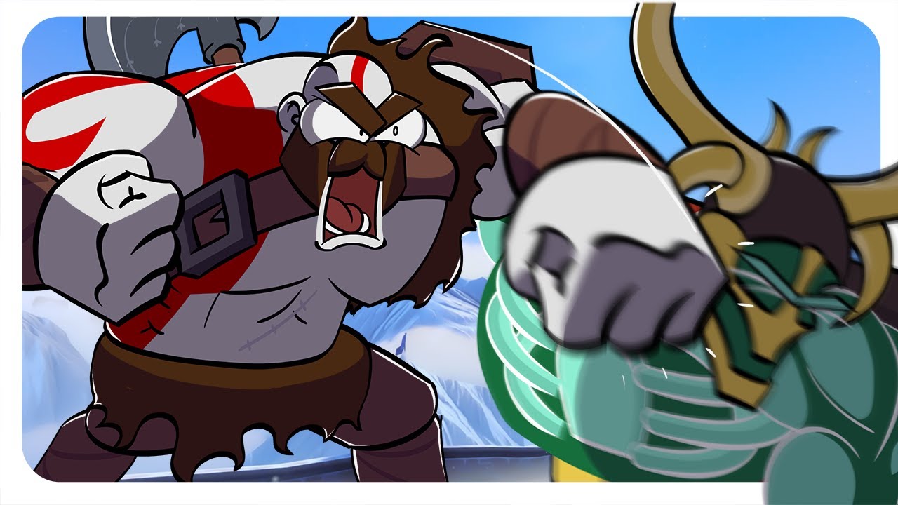 Boss Fight in God of War Ragnarok (Animation)