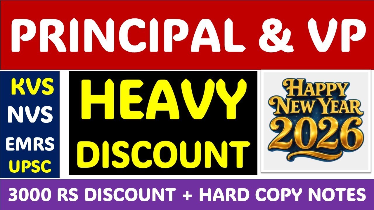 Principal and Vice Principal Courses on Heavy Discount :- Kvs, Nvs , Emrs , Upsc :- 8447410108