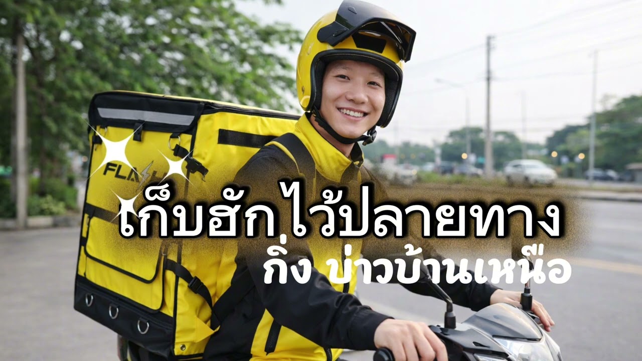 เก็บฮักไว้ปลายทาง( Full Lyric Audio) Feat.กิ่ง บ่าวบ้านเหนือ