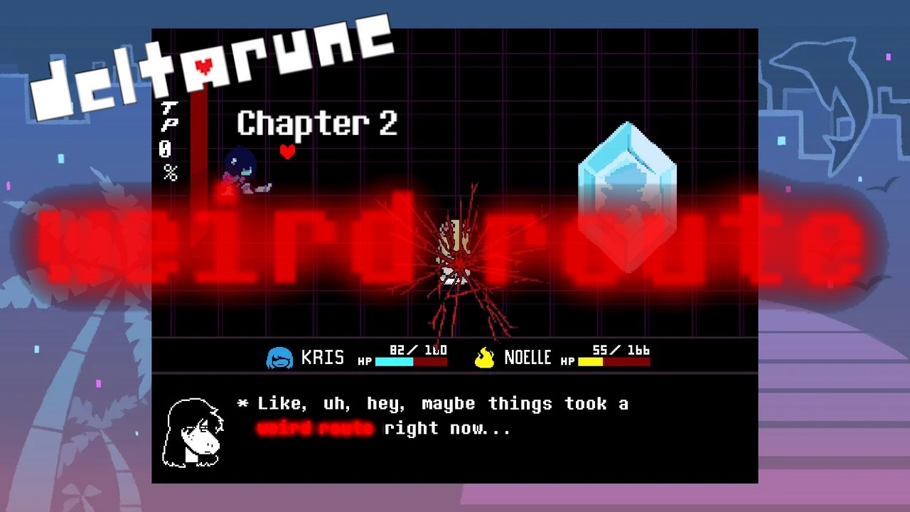 DELTARUNE Chapter 2 Snowgrave/Weird route playthrough - Episode 1