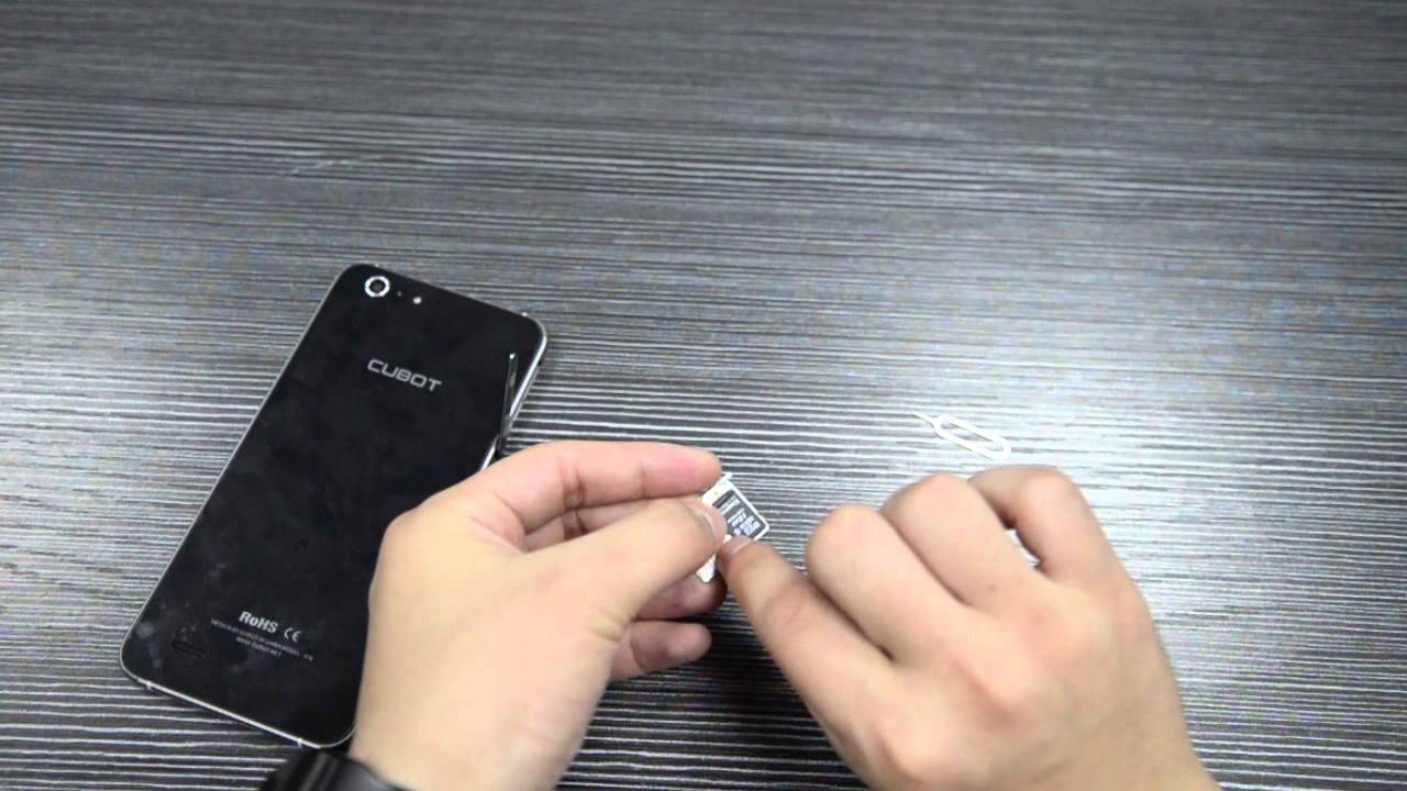 How to use your card in Cubot X10