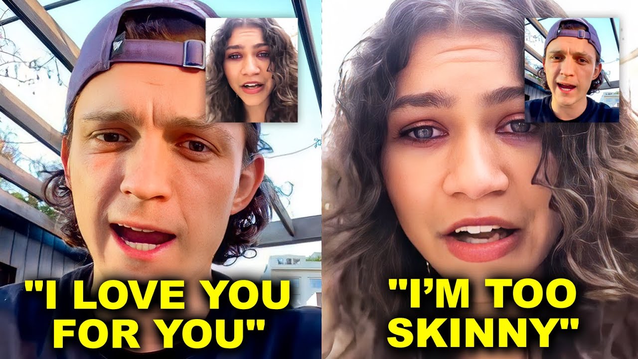 Tom Holland Reassures Zendaya After Fans Call Her Skinny