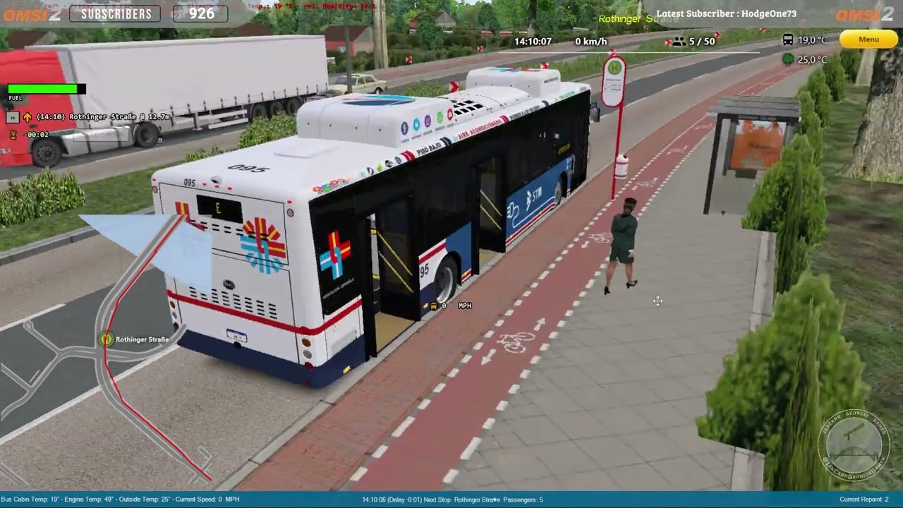 OMSI 2 | Krefrath | new bus BYD K9