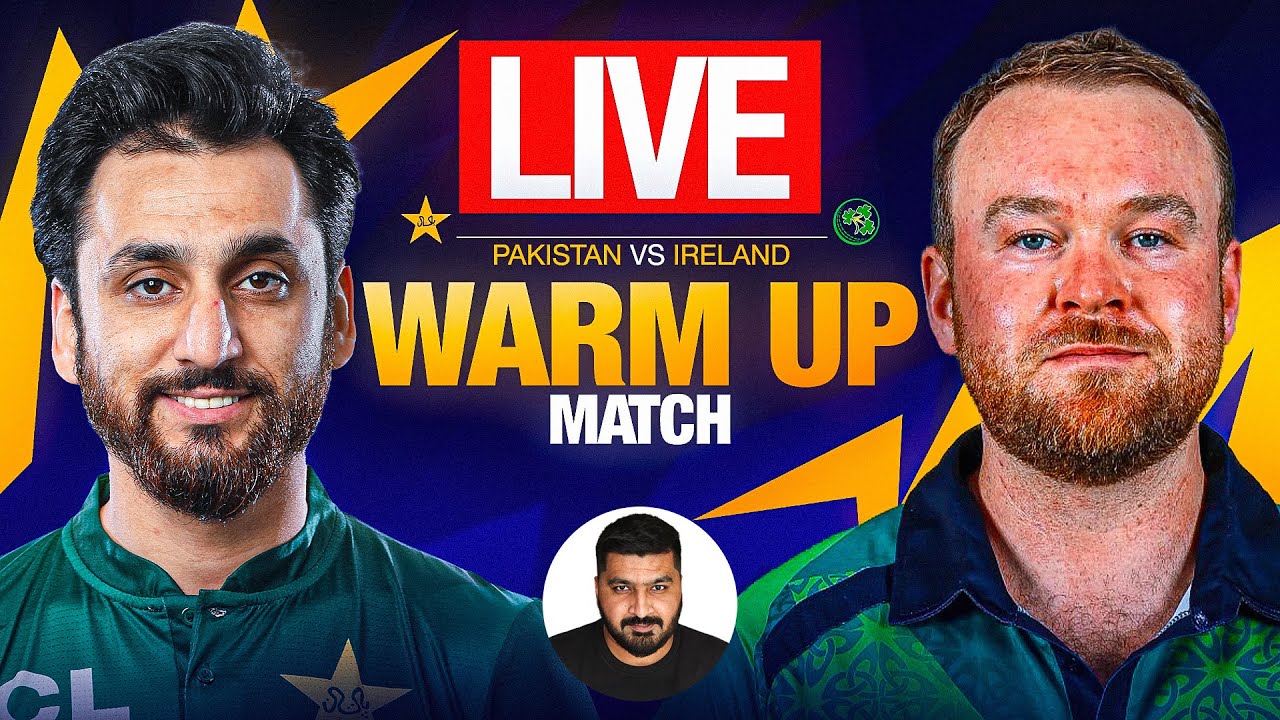 Pakistan vs Ireland ICC T20 World Cup 2026 Warm up Match Live Score & Commentary | PAK vs IRE ||