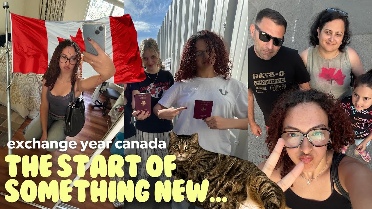 Meine Anreise nach Kanada 🇨🇦 Shawna Vlog 1 | Auslandsjahr Kanada