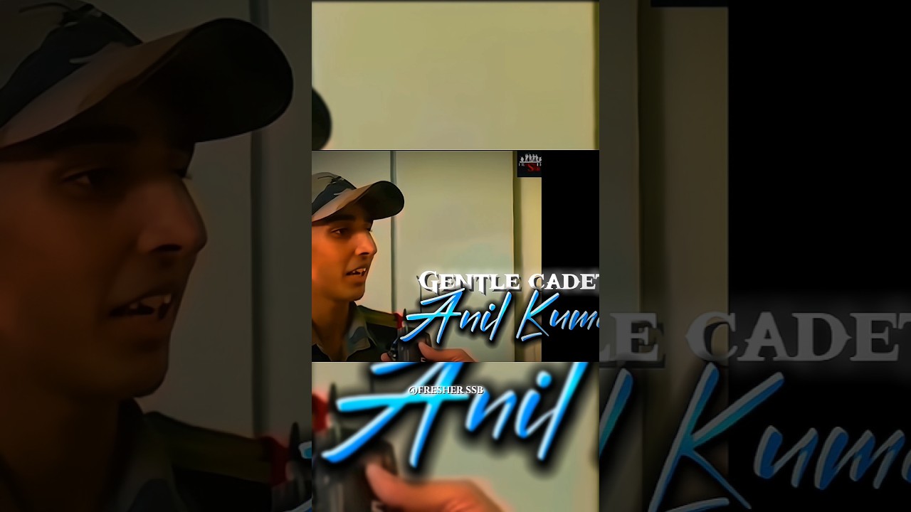 ⚔️GENTLE CADETS ANIL KUMAR ⚔️OTA CHENNAI, YOUNGEST INDIAN ARMY OFFICER INTERVIEW🔥#army #ota