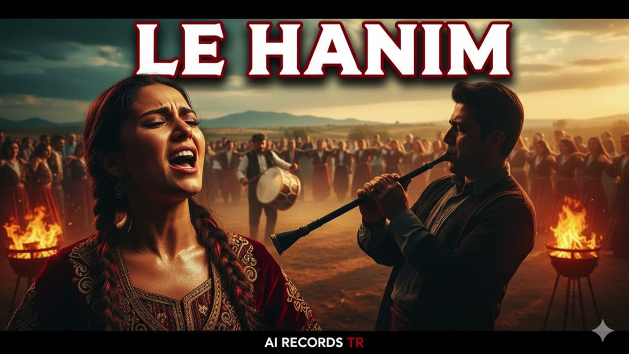 Le Hanım 🔥 AI Halay Cover 🎺 | Kadın Vokal | AI RECORDS TR