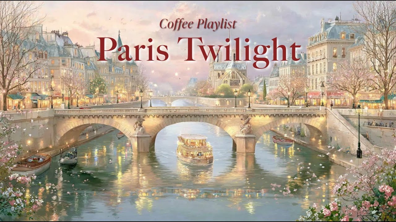 𝐏𝐚𝐫𝐢𝐬 𝐓𝐰𝐢𝐥𝐢𝐠𝐡𝐭 🌆 French Music for Focus | Study & Work Playlist
