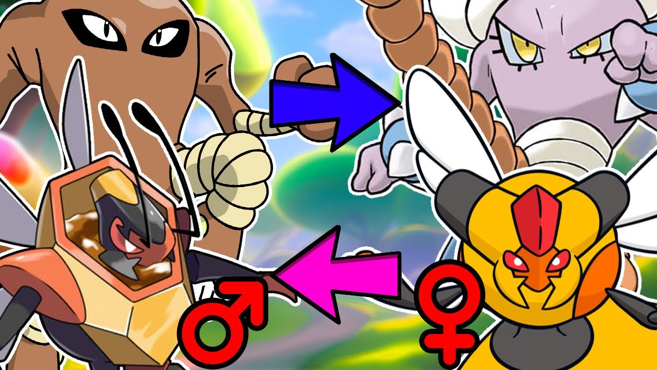 COMO SERIAM CONTRAPARTES DE POKÉMON EXCLUSIVAMENTE MACHOS E FÊMEAS ??