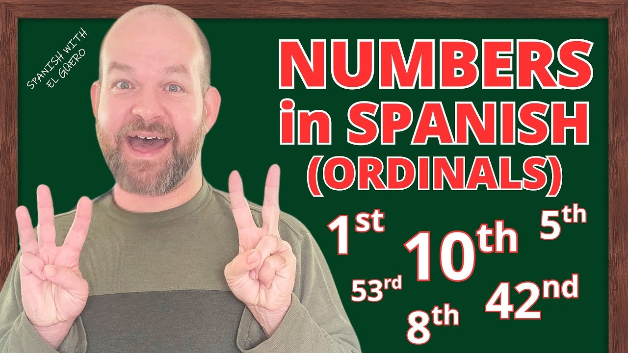 Master the Numbers in Spanish: Ordinal Numbers
