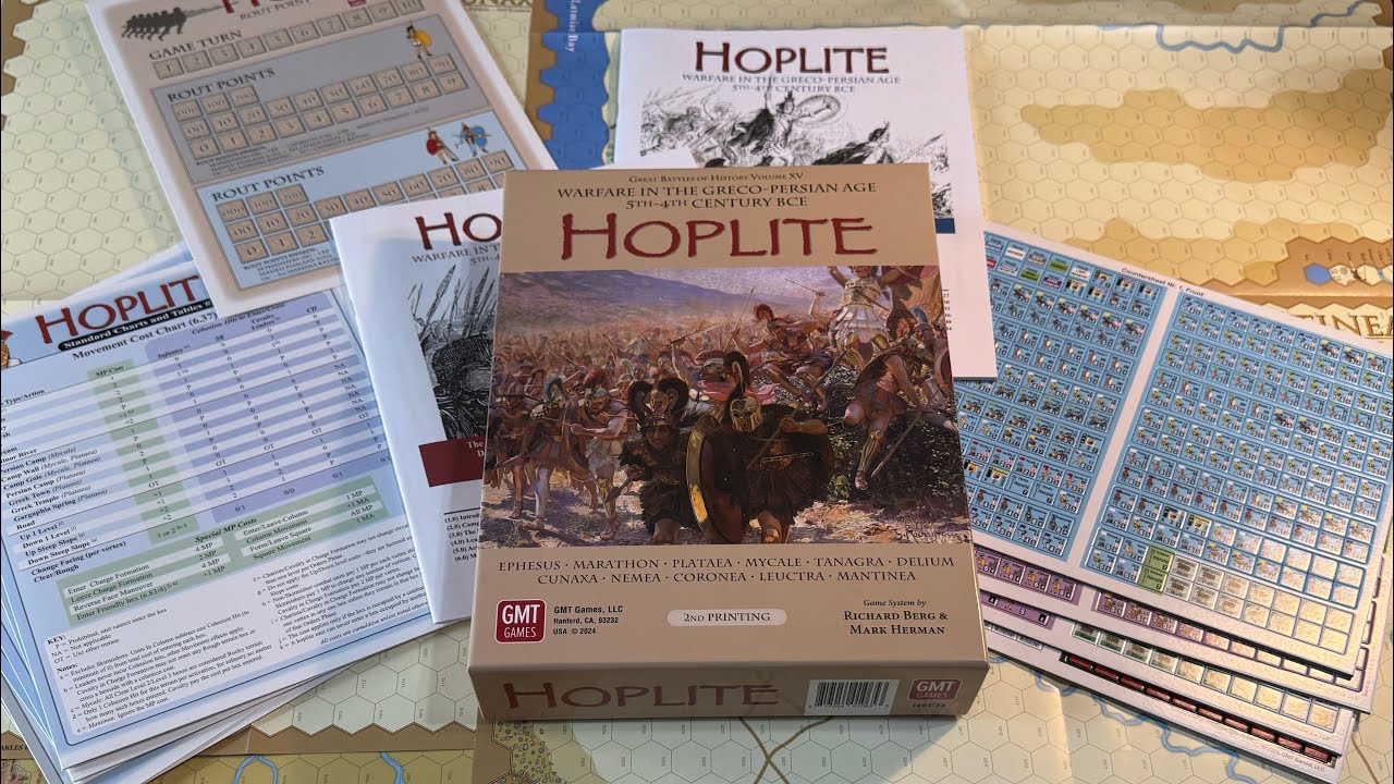 Hoplite: Warfare in the Persian-Hellenistic Age, Second Edition (GMT) - Unbox
