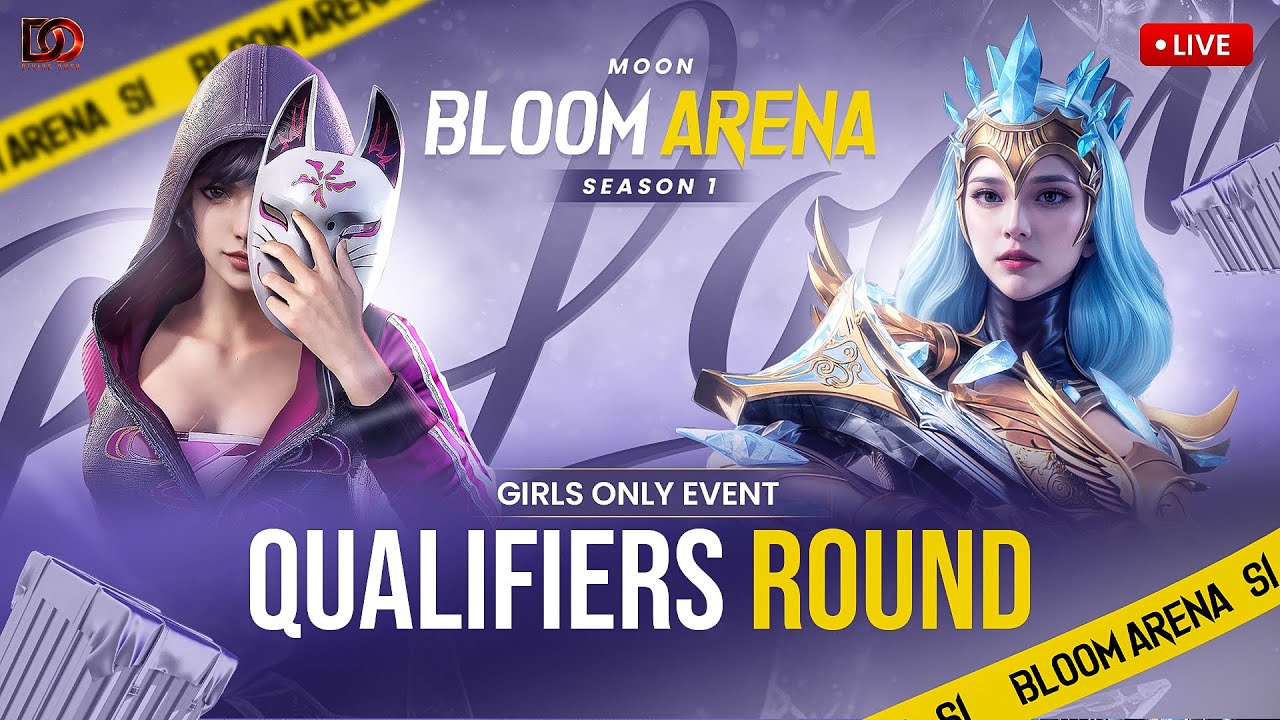MOON BLOOM ARENA -1 || QUALIFIERS DAY- 2 || 10,000 INR || GIRLS ONLY EVENT
