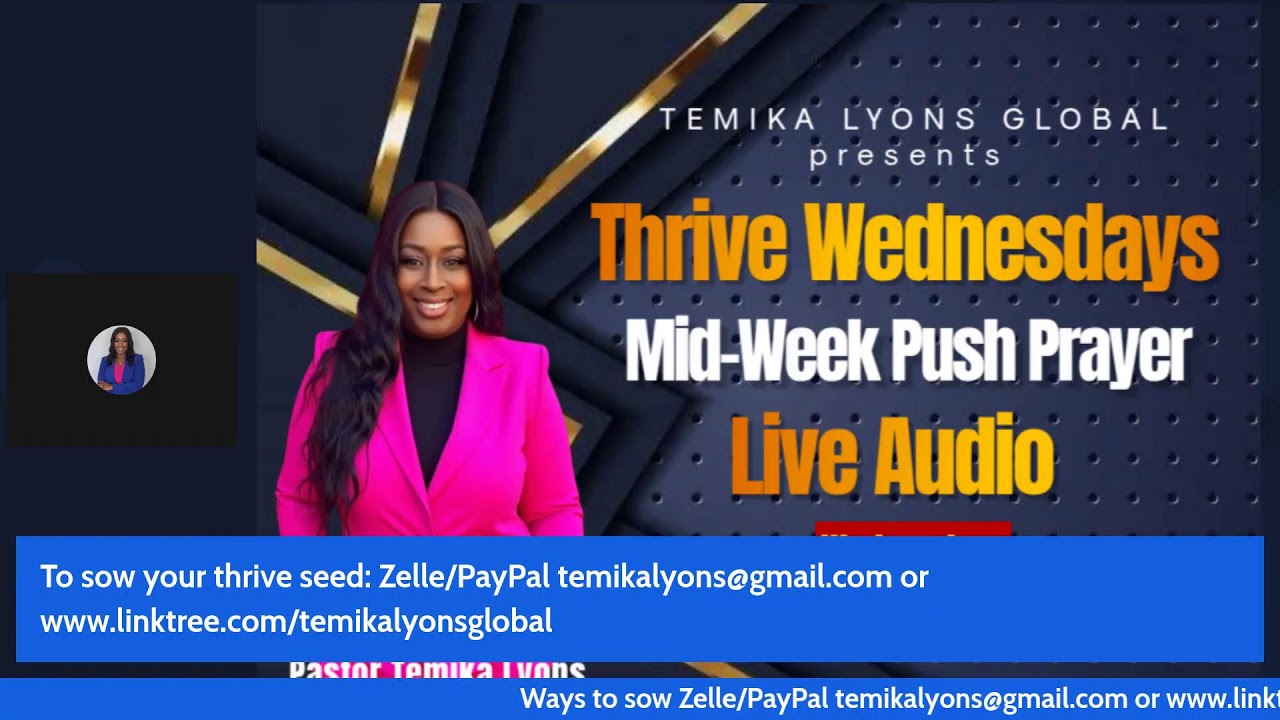 Thrive Wednesday Prayer 12/31/25 Audio Only