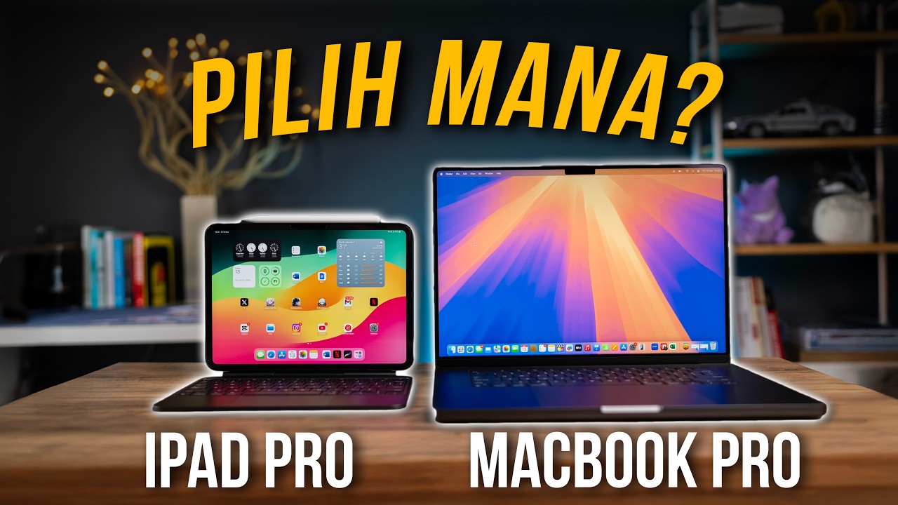 Beda 10juta++ Mending Pilih Mana? MacBook Pro M4 Pro vs iPad Pro M4