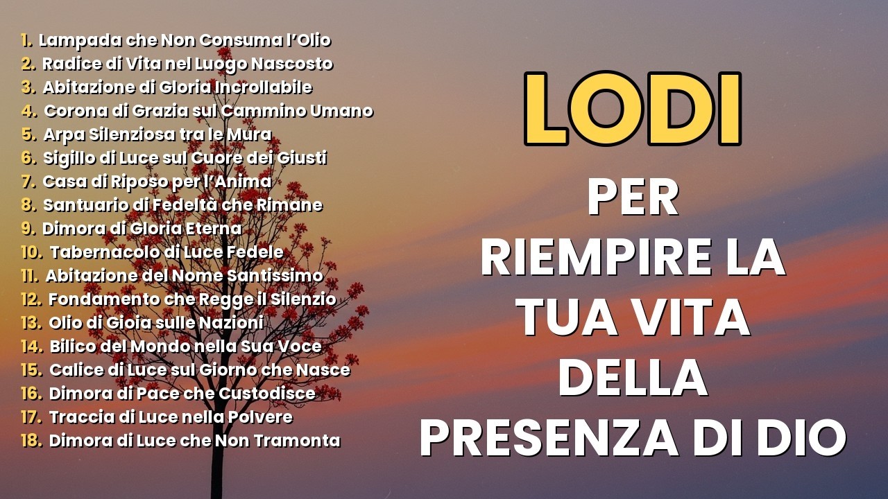 Musica di Lode per Sentire Dio Presente nella Tua Casa