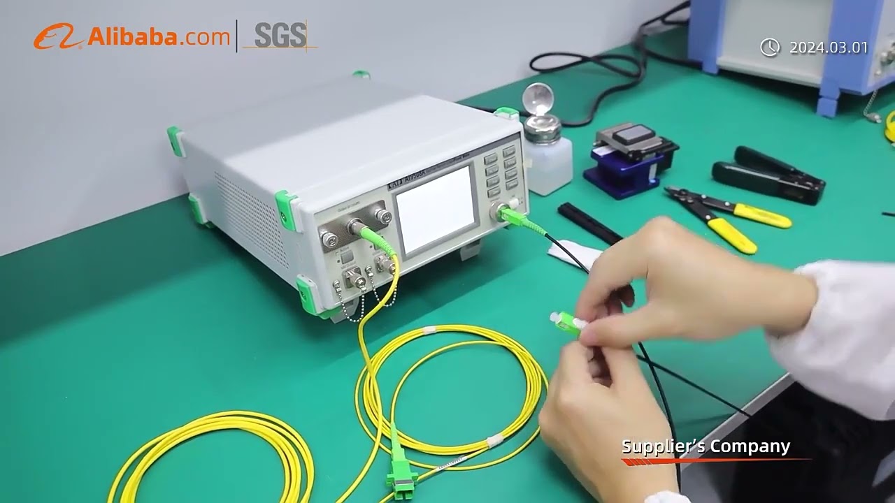 Angnet-Fiber Optical products Factory video